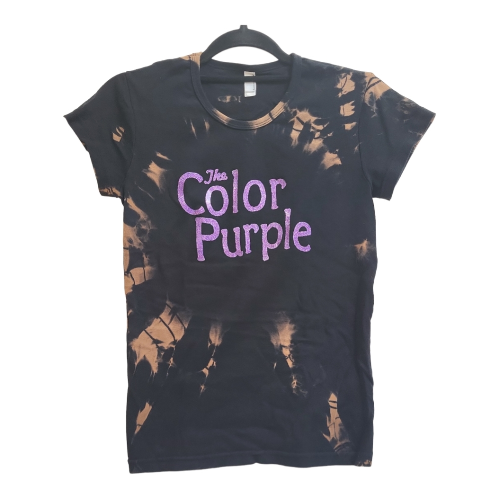 🪷 3/$20🪷 The Color Purple Broadway Show Graphic T Shirt Resist Bleach Washed